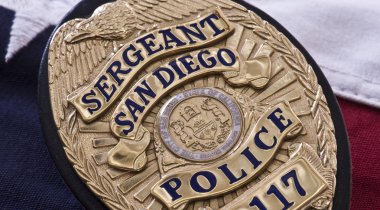 San Diego polis rozeti