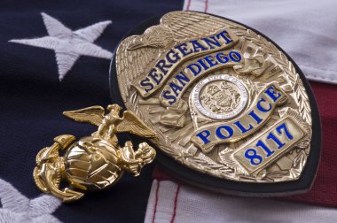 San Diego polis rozeti