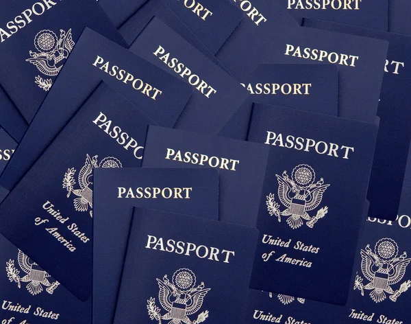 Американський паспорти — стокове фото
