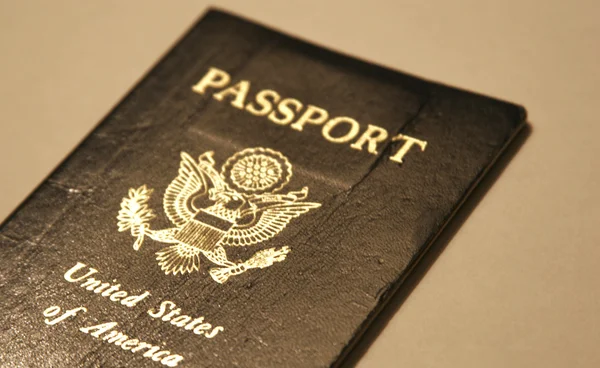 Composite image of American Passport — Stock Photo, Image