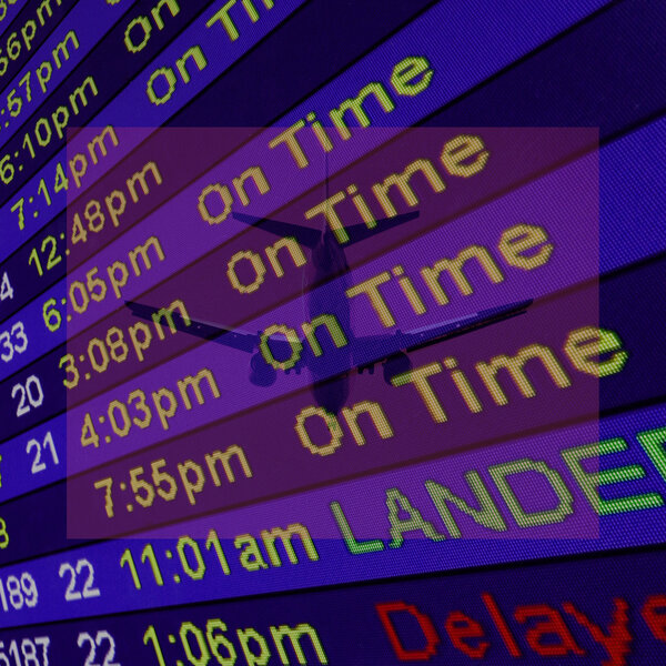 Airliner Arrival Times