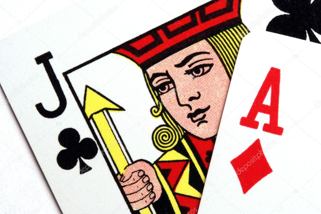 close-up of Playing Cards