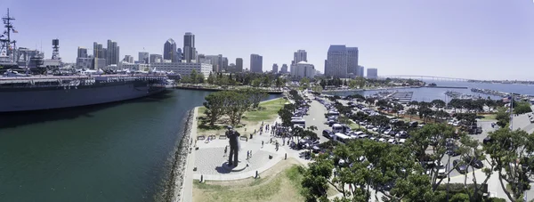 San Diego Midway Museum — Stockfoto