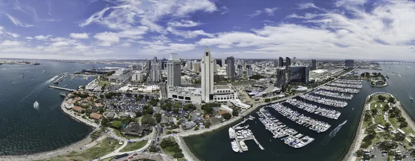 Zona de Seaport Village en San Diego — Foto de Stock