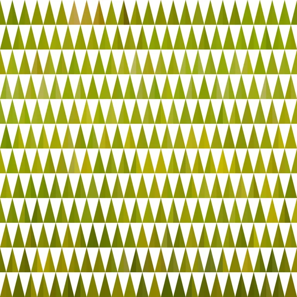 Gröna och defocused bakgrund med geometrisk ornament — Stock vektor
