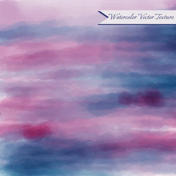 Texture aquarelle rose et violet — Image vectorielle
