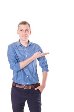 gururlu adam metin görüntüleme