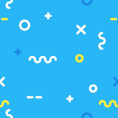 desen çizgileri ve daireler