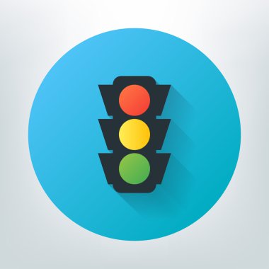 renkli trafik ışıkları