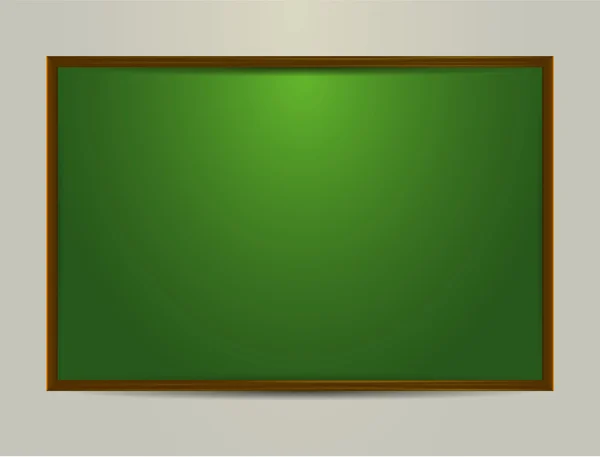 Green chalkboard background — Stock Vector