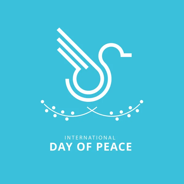 International Peace Day — Stock Vector