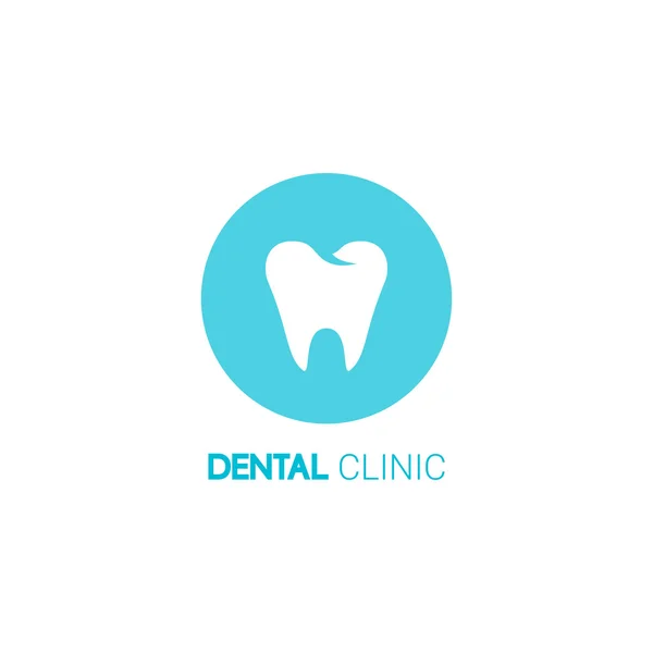 Logo de la clínica dental — Vector de stock