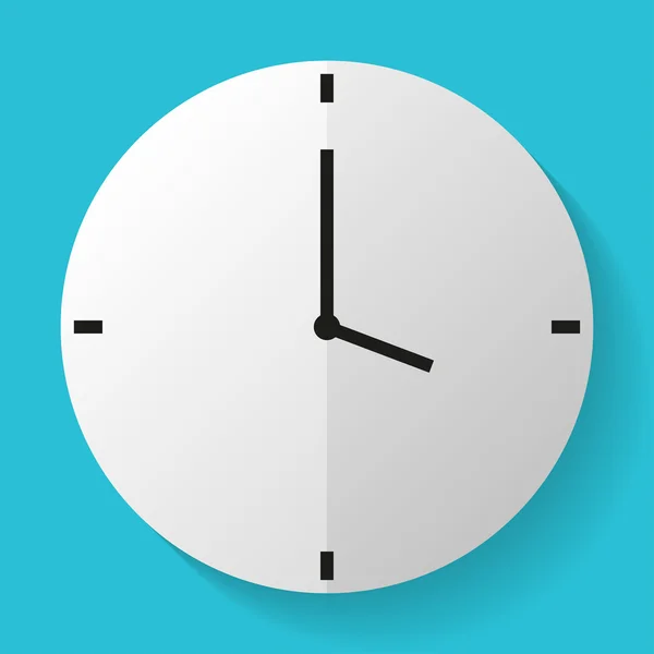 Ikona moderní hodin — Stockový vektor