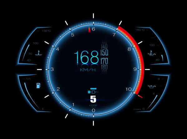 spor araba hız göstergesi