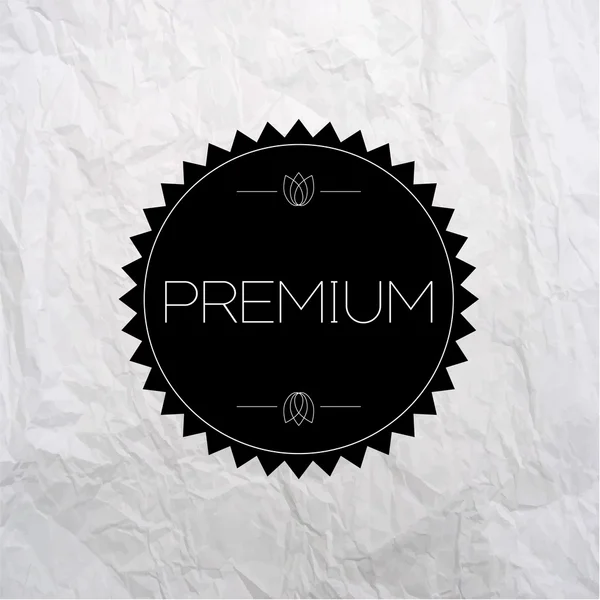 Vintage Premium etikett — Stock vektor