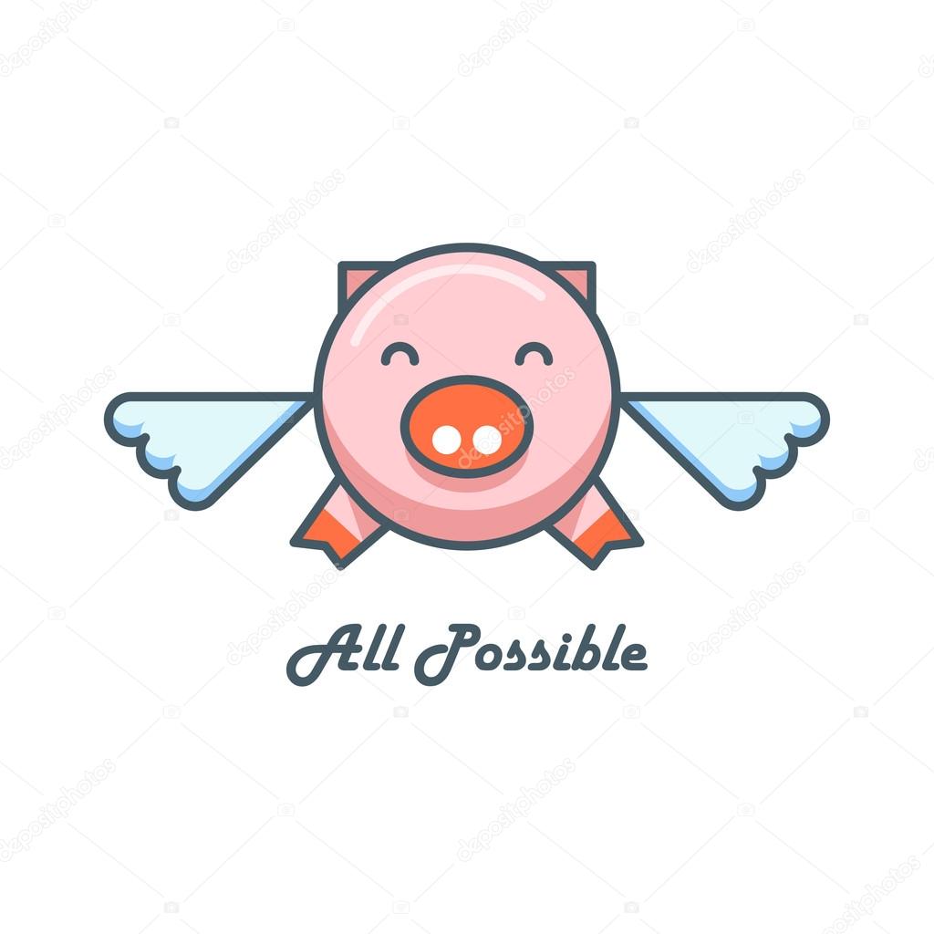 flying pig logo