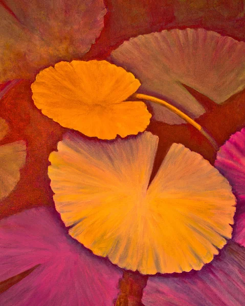 Fantasy Water Lily Pads — Stock Photo, Image