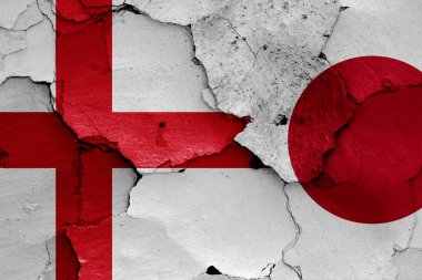 İngiltere ve Japonya bayrakları