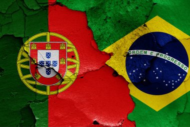Portekiz ve Brezilya bayrakları