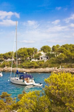Yat Calo de sa torre, mallorca, İspanya