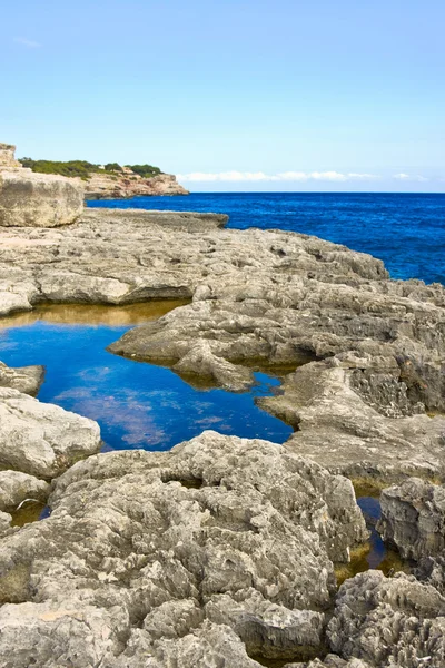 Havet och kusten, mallorca, Spanien — Stockfoto