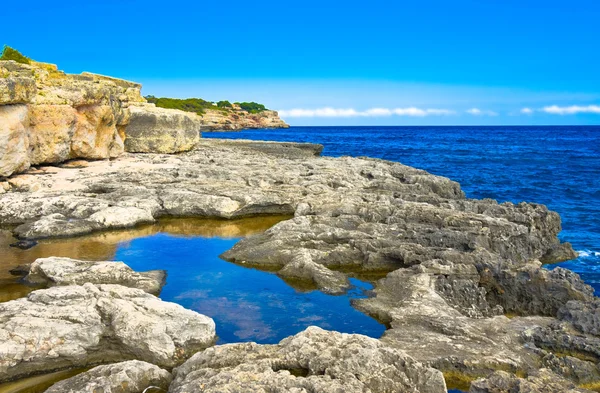 Morze Śródziemne. Mallorca, Hiszpania — Zdjęcie stockowe