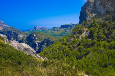 Cap de formentor, yüksek hava Deniz Manzaralı Mallorca, Balear Adaları