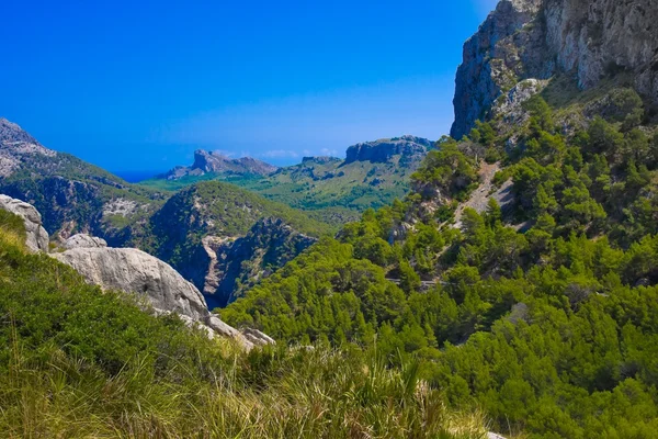 Cap de formentor, hög antenn havsutsikt på mallorca, Balearerna — Stockfoto