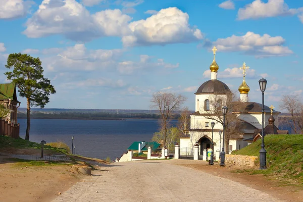 Church of St Constantine and Helena (XVII). Sviyazhsk island. Tatarstan. Russia — Stock Photo, Image