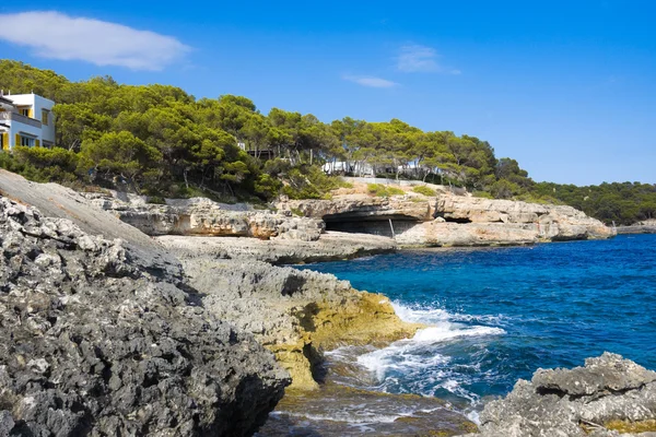 Morze Śródziemne. Majorka, Cala d'Or, Hiszpania — Zdjęcie stockowe