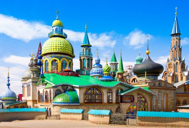 Bütün dinlerin tapınakta Kazan, Rusya Federasyonu