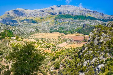 Sierra de Tramuntana görünümünden Lluc