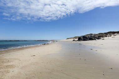 Beach adanın Herm, İngiltere