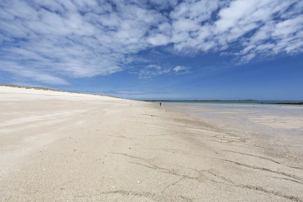 Plage sur l'île de Herm, Royaume-Uni — Photo