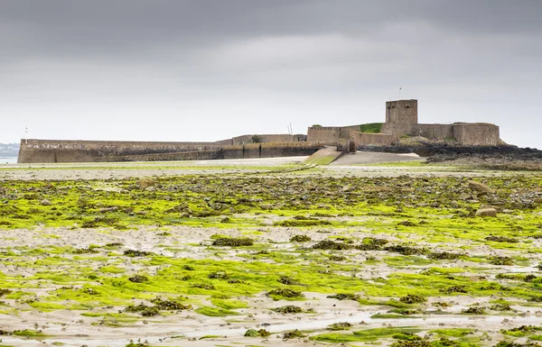 St. Aubin 's Fort na ilha de Jersey, Reino Unido — Fotografia de Stock