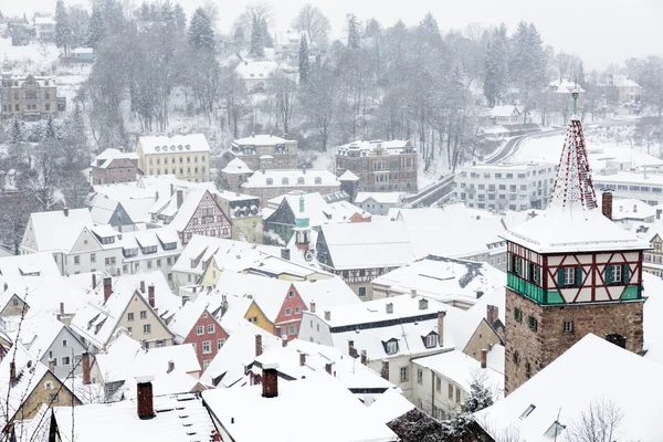 De stad Kulmbach in Franken, Duitsland — Stockfoto