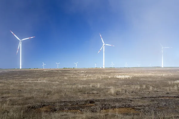 Parku wiatrowego na wyspie Madera, Portugalia — Zdjęcie stockowe