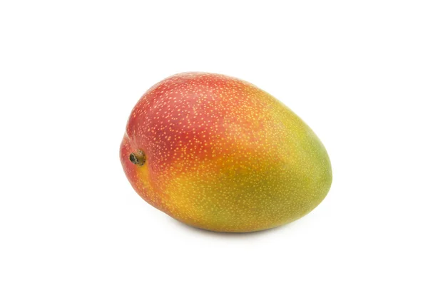 Цельные фрукты манго на белом фоне — стоковое фото
