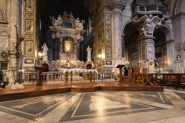 The church "Santa maria del popolo" in Rome, Italy — Stock Photo, Image