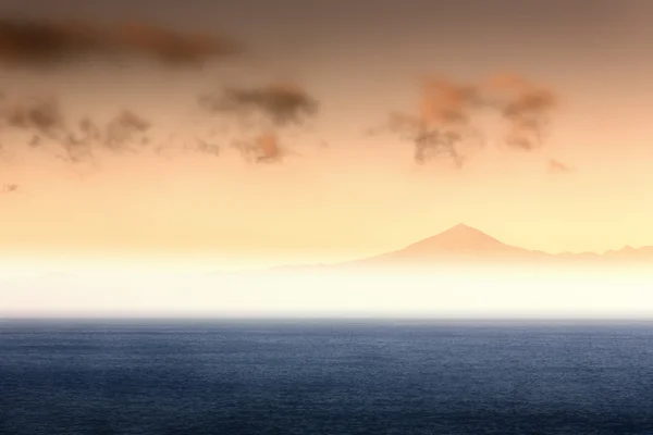 Sopka Pico del Teide na ostrově Tenerife, Španělsko — Stock fotografie