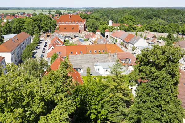 La vieille ville historique de Templin, Allemagne de l'Est — Photo