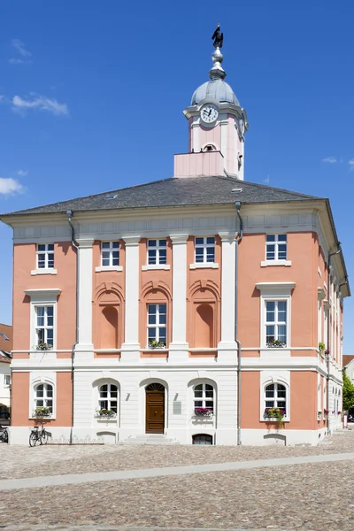 Historic townhall of Templin, East Germany — Stock Photo, Image