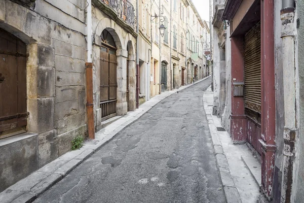 Old alleyway in the small town of Joyeuse, France — Stock Photo, Image