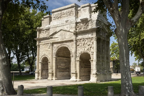 Arc de triumph στην πόλη Orange, Γαλλία — Φωτογραφία Αρχείου