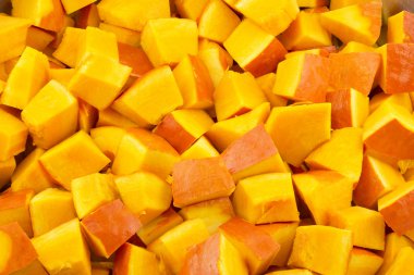 Kabak parçaları gıda arka plan olarak kullanılabilir