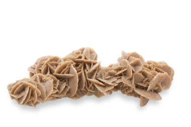 Beyaz arka plan üzerinde izole desert rose