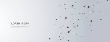 Bilim teknolojisi konsepti. Uzay arkaplanı. Soyut teknoloji tasarımı. Tıbbi teknoloji kavramı