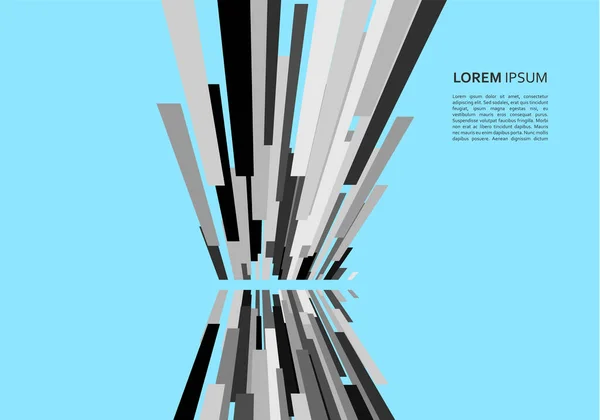 Líneas rectas abstractas sobre fondo vectorial — Archivo Imágenes Vectoriales