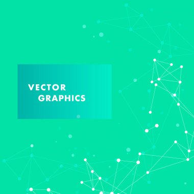 Beyaz çizgiler birleşiyor. Soyut fütürist ağ. Vektör illüstrasyonu