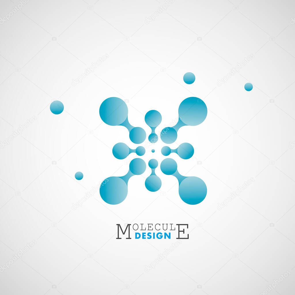 Connect circle logo design. Digital background. Modern gradient design. Abstract background technology graphic. Business network concept. Symbol internet technology. Website icon